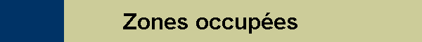 Zones occupes