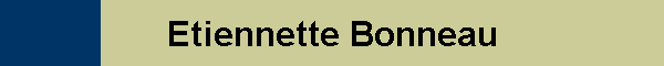 Etiennette Bonneau