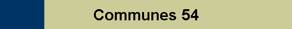 Communes 54