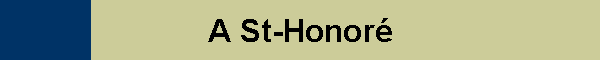 A St-Honor