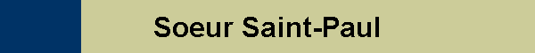 Soeur Saint-Paul