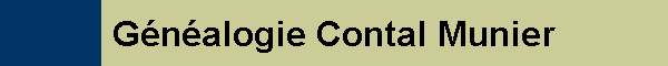 Gnalogie Contal Munier